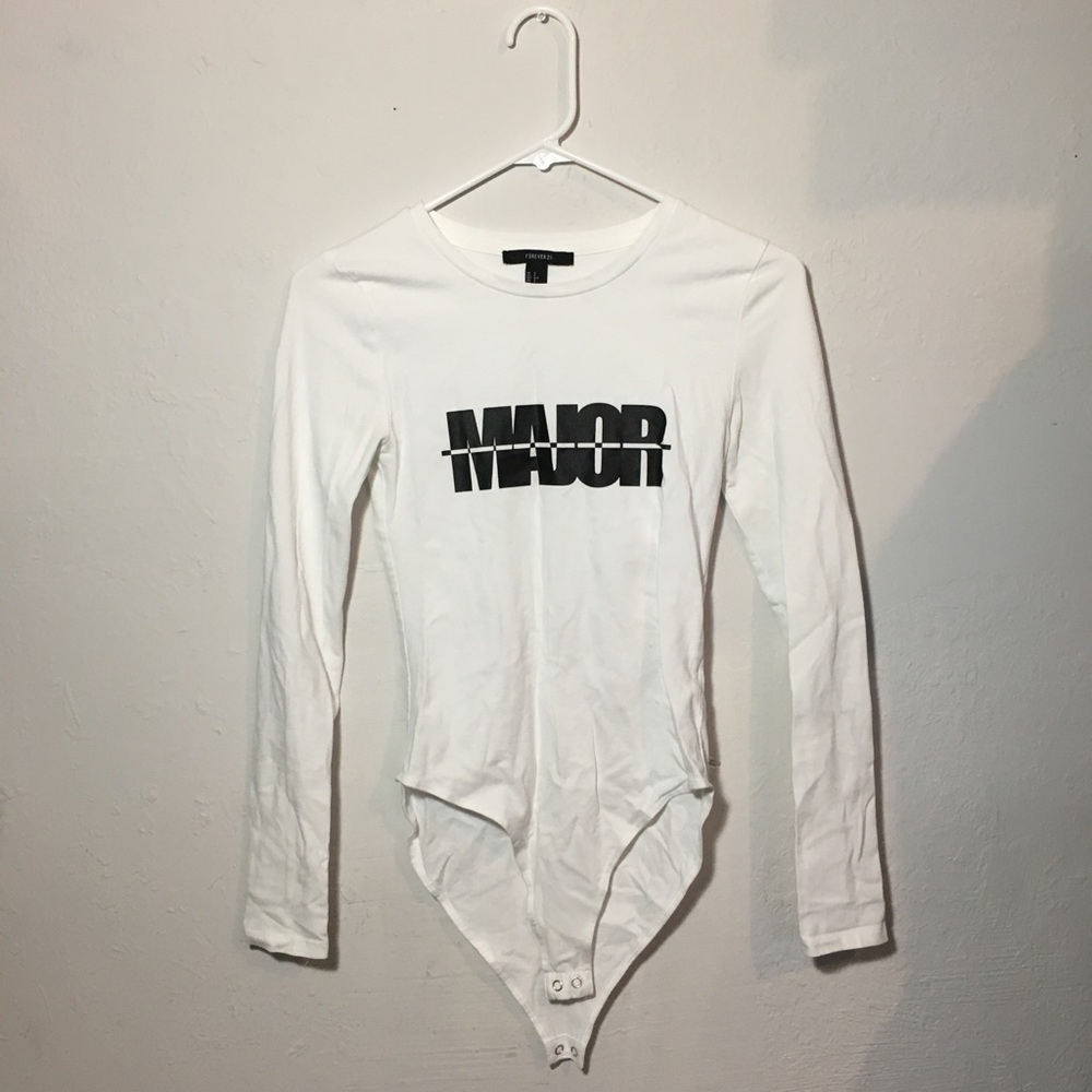 White Bodysuit from Forever 21 - S